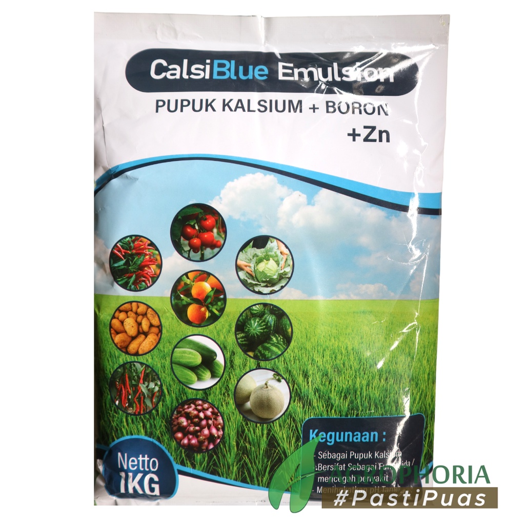 Pupuk CalsiBlue Emulsion 1 Kg - Pupuk Kalsium Boron Seng
