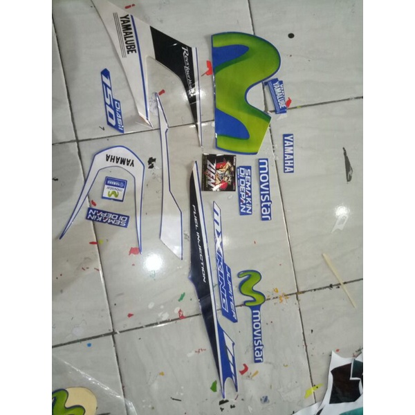 STRIPING YAMAHA JUPITER MX KING MOVISTAR