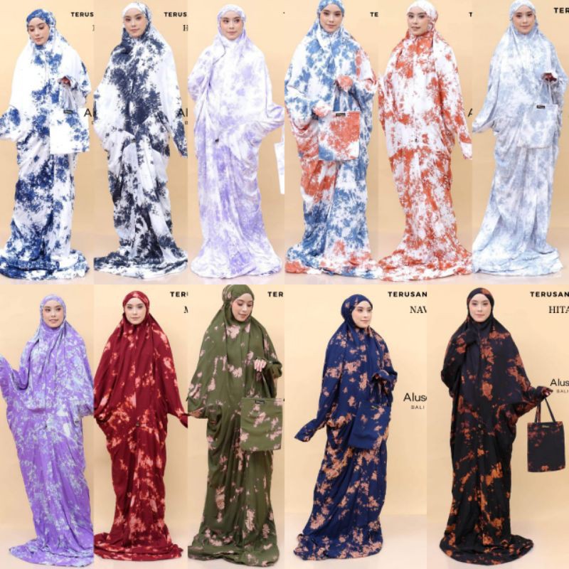 Mukena Bali Terusan Haiva Savana ORI Alusa