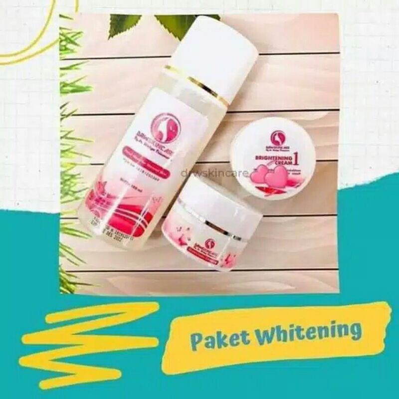 paket cream brightening drw skincare
