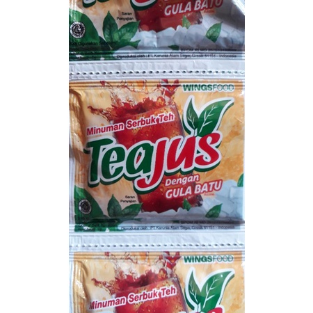 

Teajus Gula Batu Minuman serbuk instan