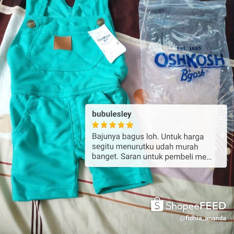 OVERALL OSKOSH PANJANG &amp; PENDEK / ECER &amp; GROSIR PREMIUM / OVERALL ANAK / OVERALL PANJANG ANAK UNISEX