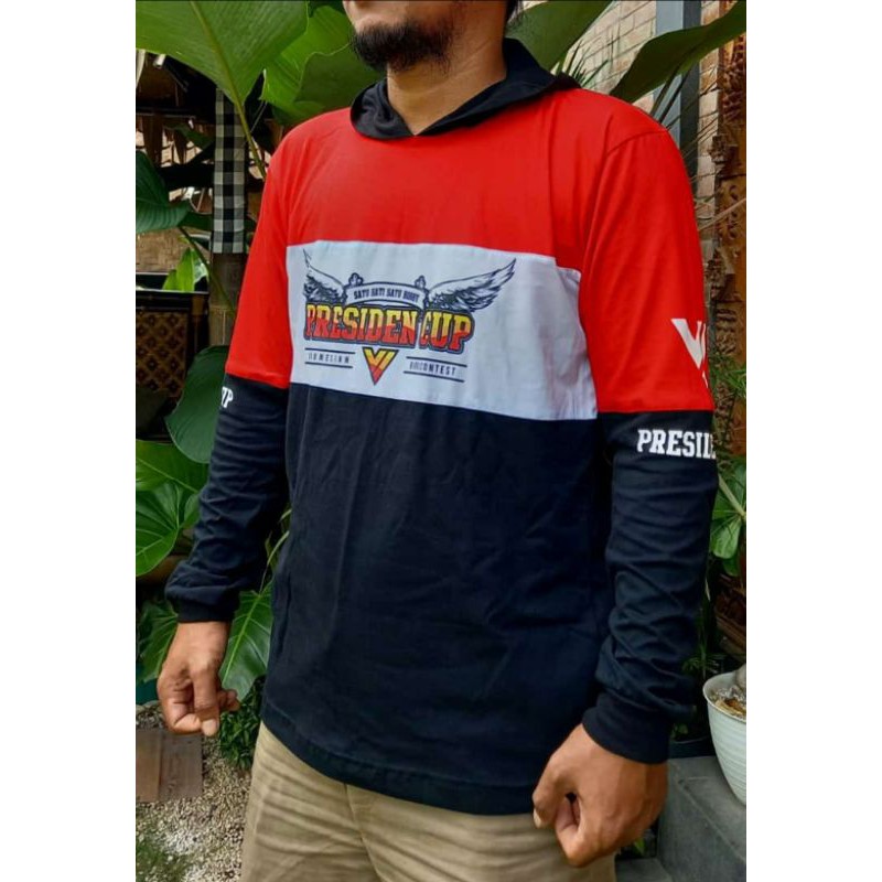 [ORIGINAL]kaos piala presiden cup 6 /kaos burung /kaos kicau/lengan panjang