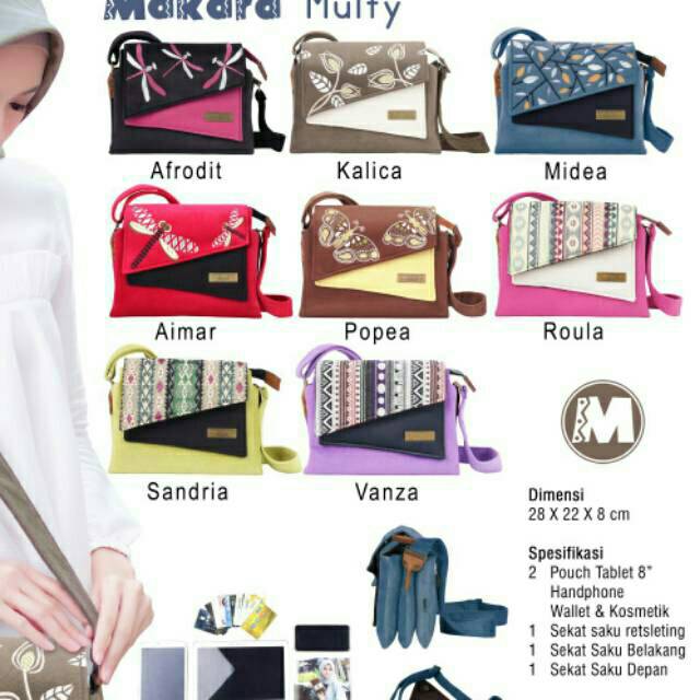 Makara mufly / tas makara / tas simple / tas cantik / tas terbaru / makara bag