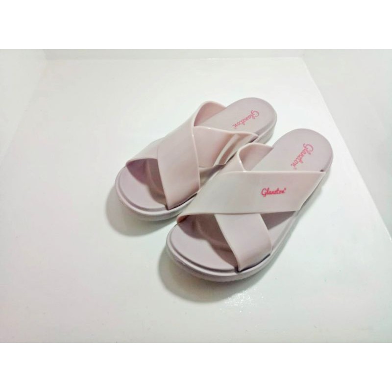 Sandal selop silang x glanzton wanita e 7189