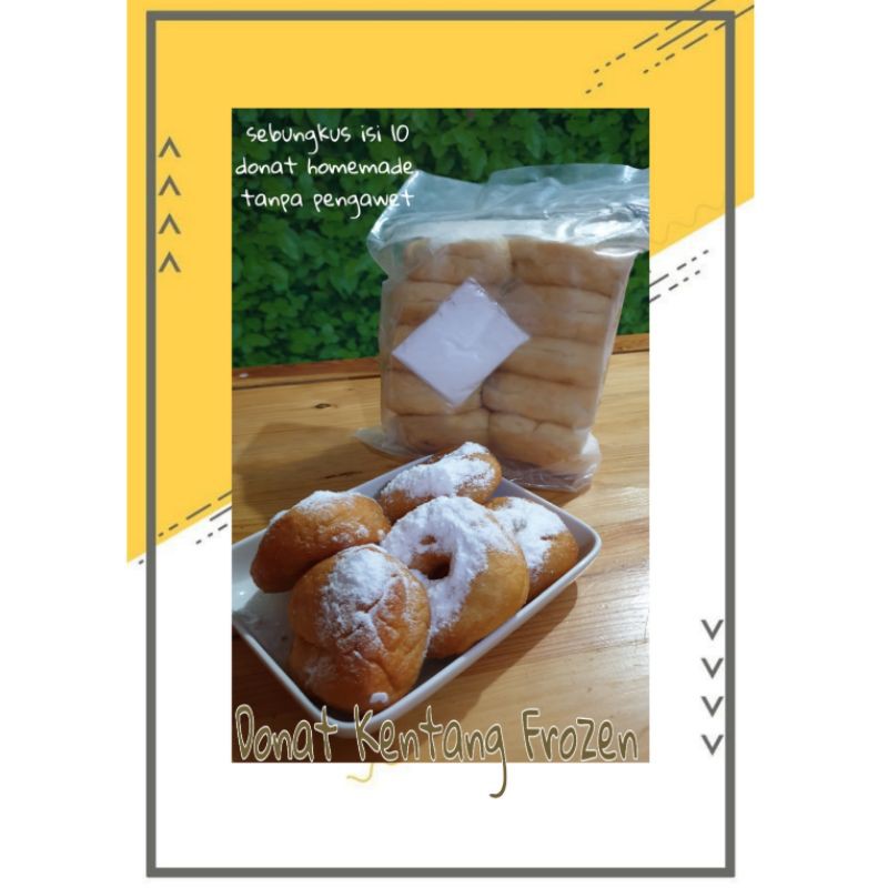 

Donat Kentang Frozen Isi 10