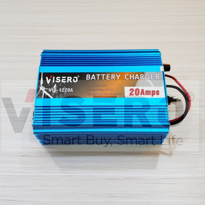 Battery Charger / Charger Aki 20A Visero (VIO-1220A)