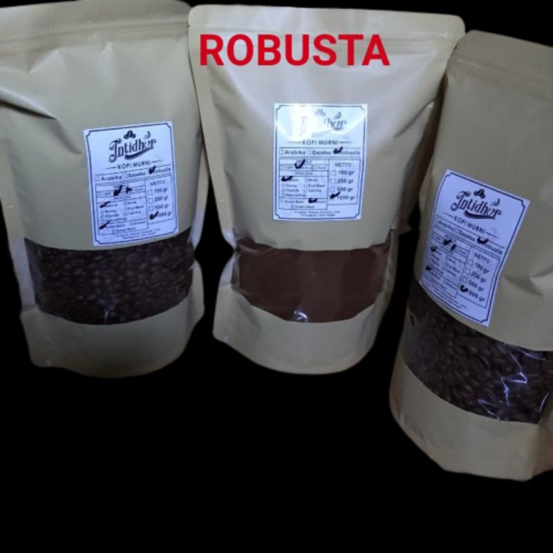 

kopi bubuk robusta petik merah 1kg