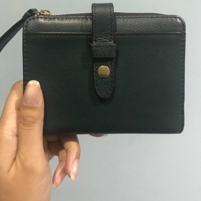 Dompet Fossil Fiona Indian Teal