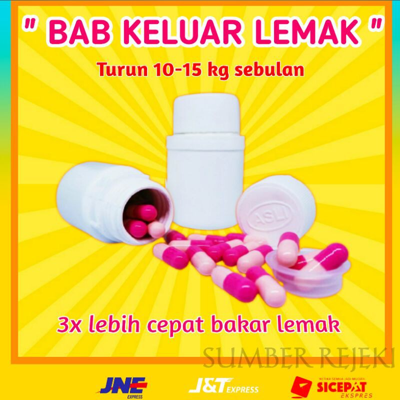 Sliming Capsule Herbal Slimming   Capsule Kapsul Pink Pelangsing Strong Original Polos