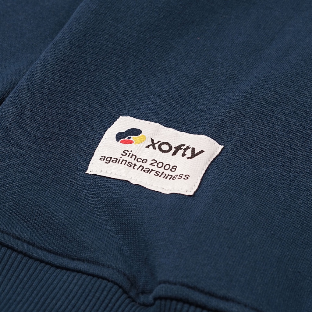 Xofty Mogwai Hoodie Sweater Navy