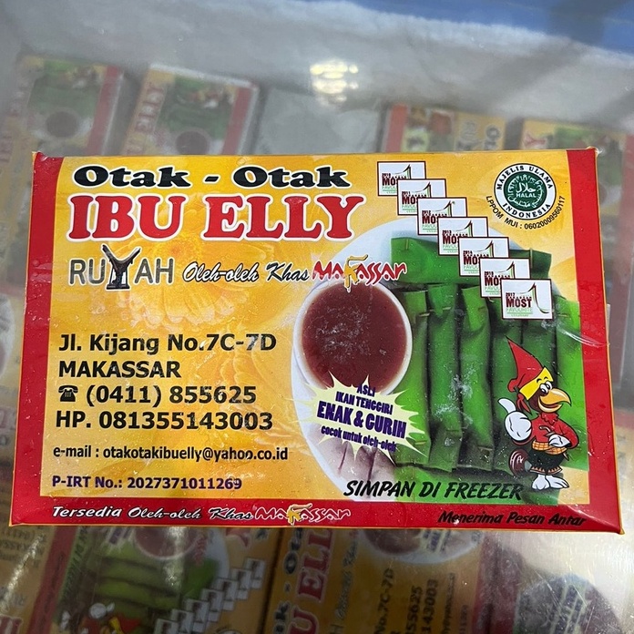 

OTAK OTAK IBU ELLY [INSTANT ONLY / HANYA AREA MAKASSAR]