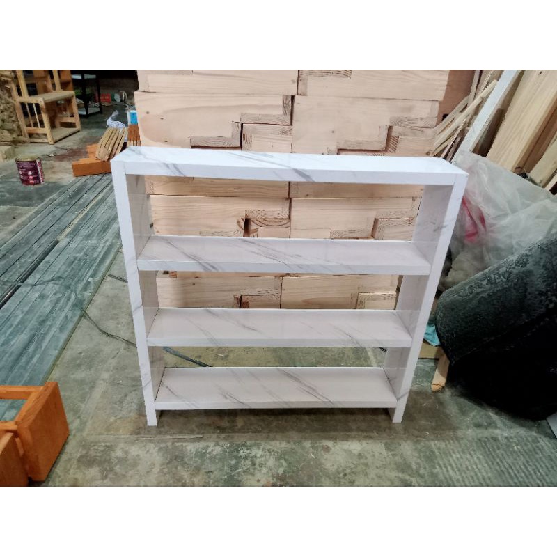 Rak Kayu Serbaguna Tempat Bumbu Susun Botol Rak Toples Mini Bahan Plywood Kombinasi PVC Sheet RAK KAYU MINIMALIS