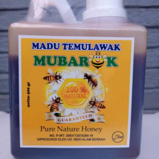 

Madu Temulawak Mubarok 500gr