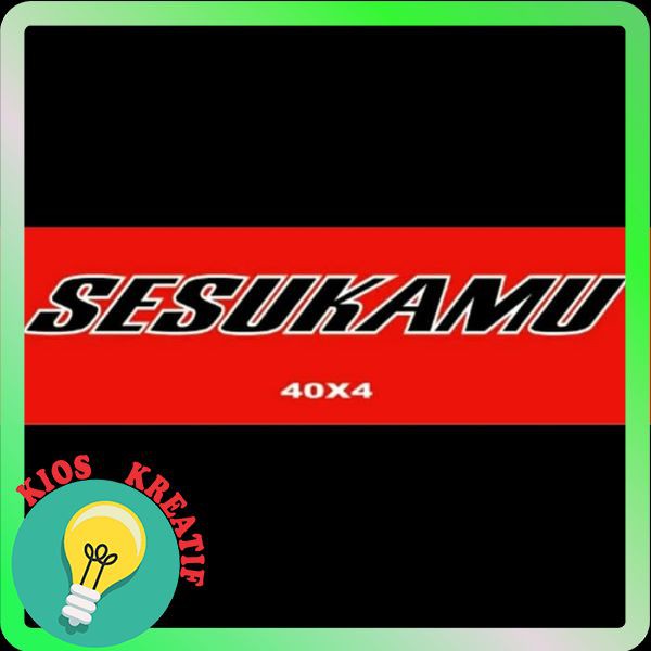 

Terlaris Stiker Nama Pengganti Merk Sepeda (Cutting Sticker) ukuran 40 x 4 cm