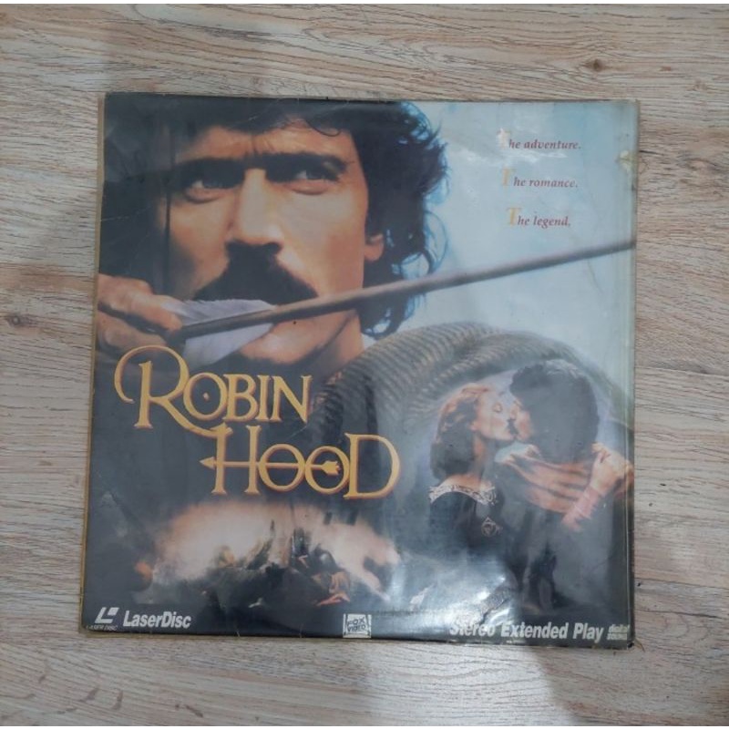 Kaset Laser disc Robin Hood