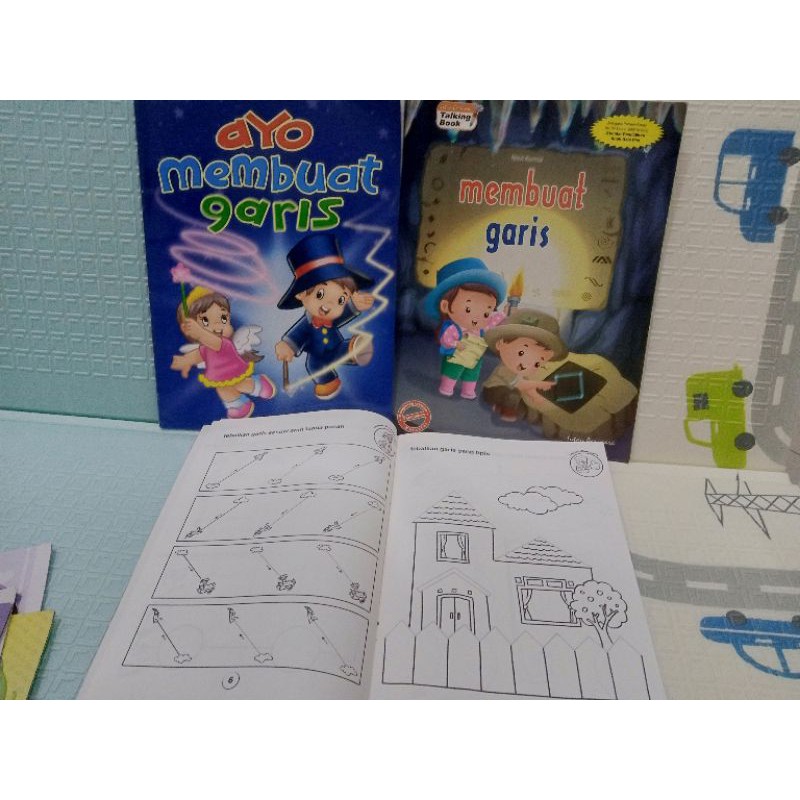 Promo Intan Pariwara buku anak paud/tk Membuat Garis , Maze , dan Menyelesaikan Masalah