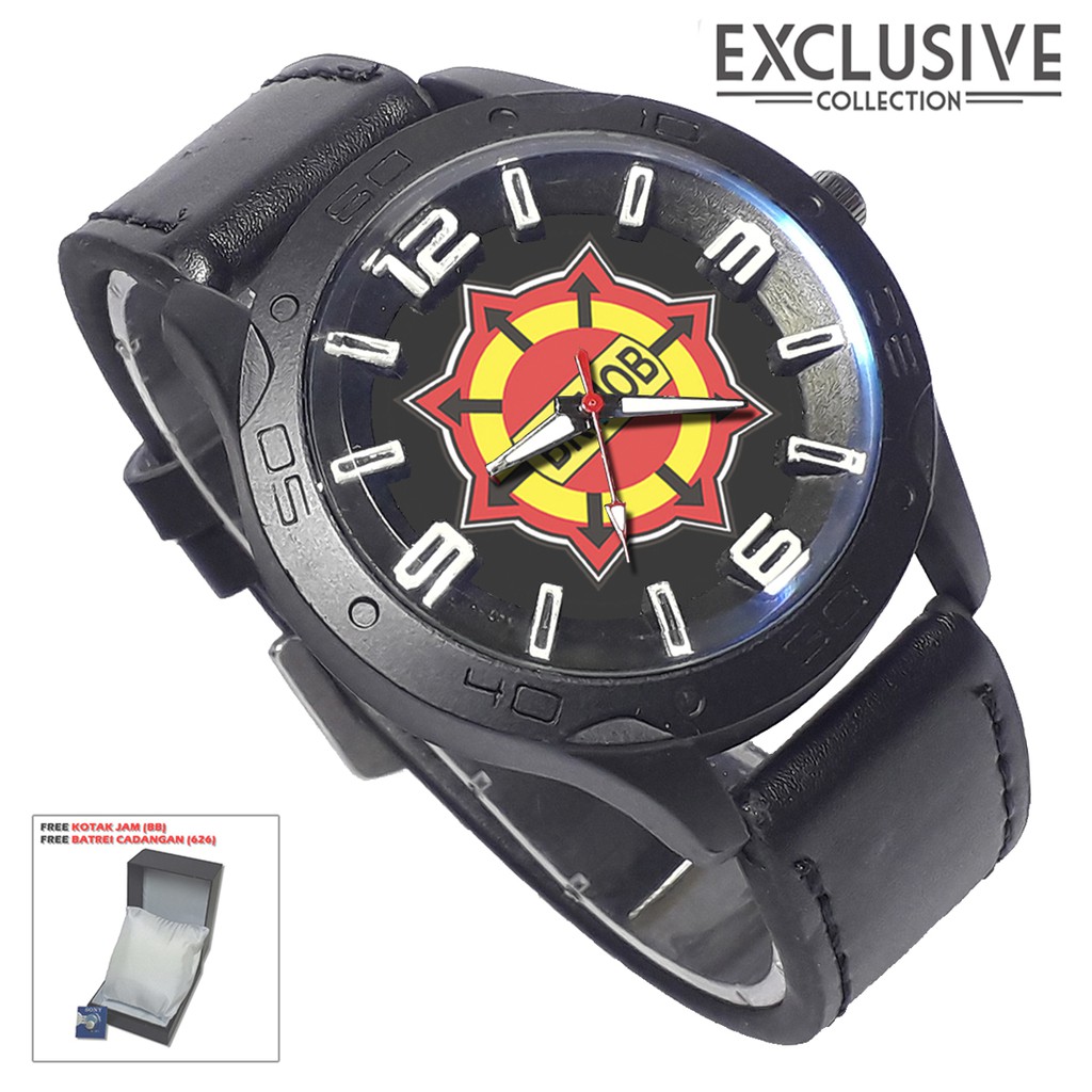 Jam Tangan BRIMOB Kalep Hitam (Exclusive)