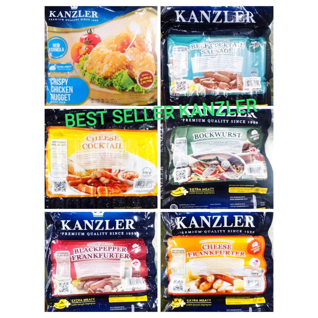 Kanzler Sosis Beef All Varian