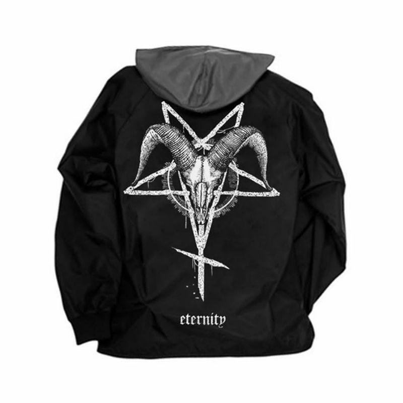 Jaket beholder original ANTLERS wind breaker with hoodie