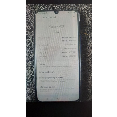 samsung galaxy M21 second(booked)