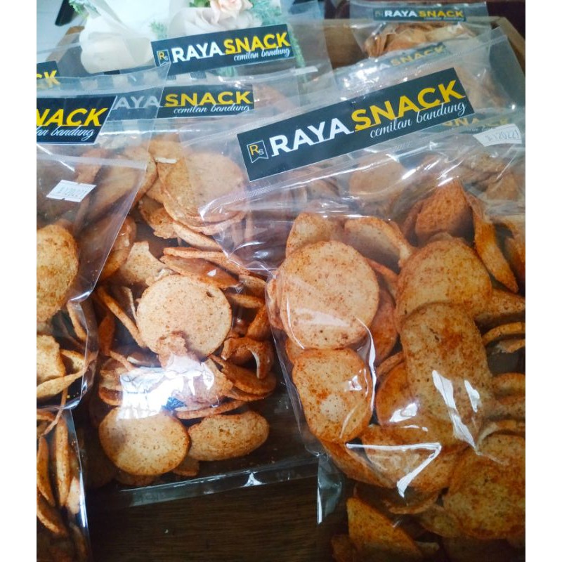 

Raya snack - Basreng pedas 250gram