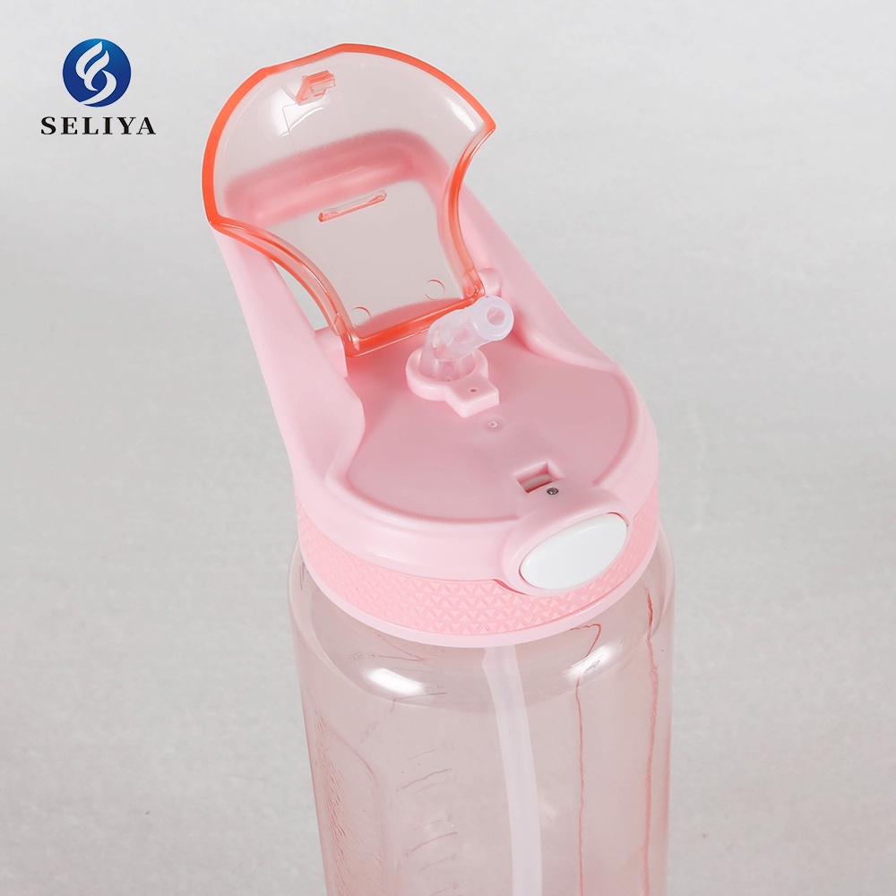 BOTOL MINUM DESAIN SPORTY SELIYA 7922 650ML BPA FREE FOOD GRADE MATERIAL