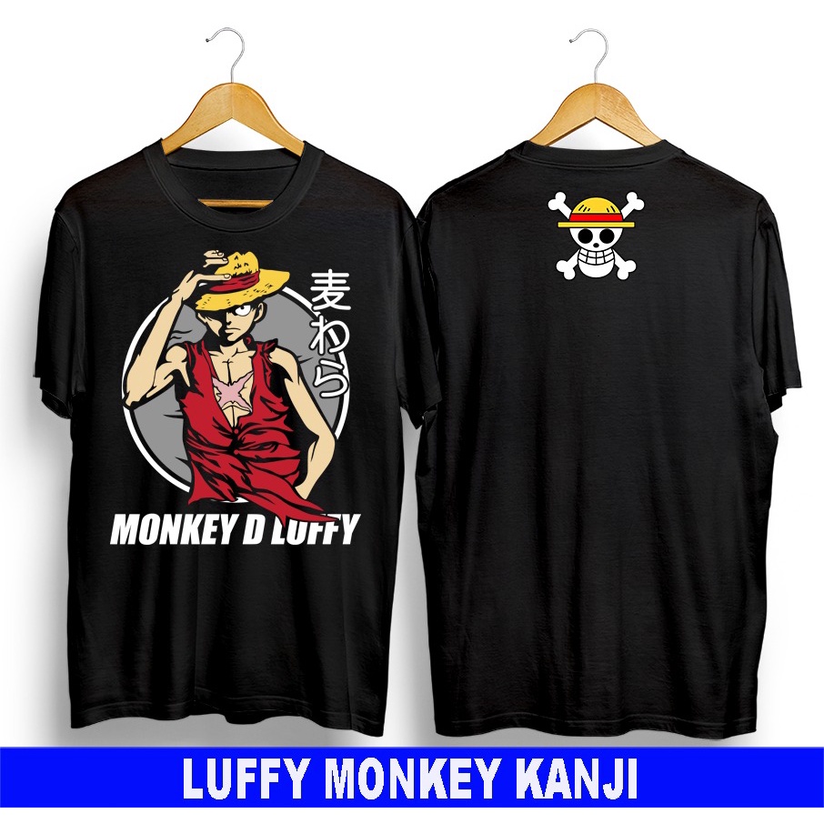promo t-shirt / kaos oblong / kaos distro / kaos sablon one piece / kaos terbaru luffy / kaos terlar
