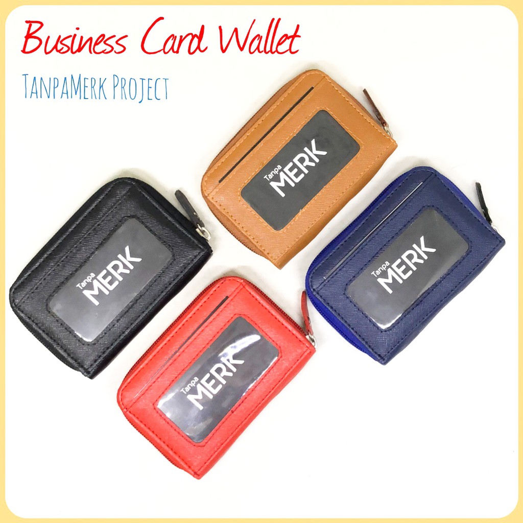 dompet kartu TanpaMerk original business card wallet dompet original dompet murah