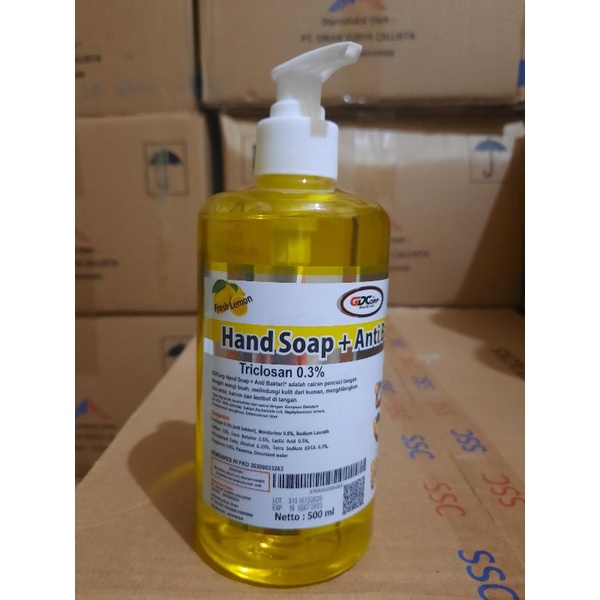 Handwash Antiseptic bukan sabun biasa 500 ml Standar Medis Izin Kemenkes