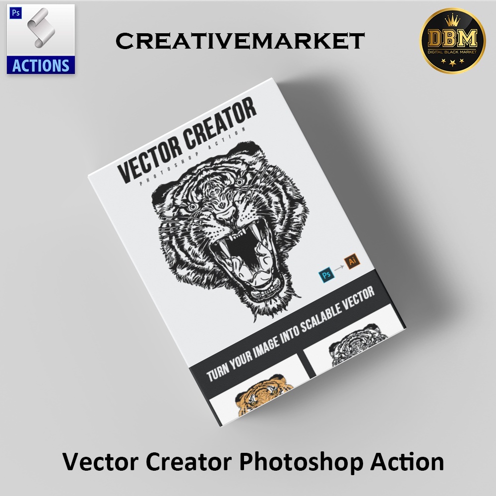 Vector Creator Photoshop Action