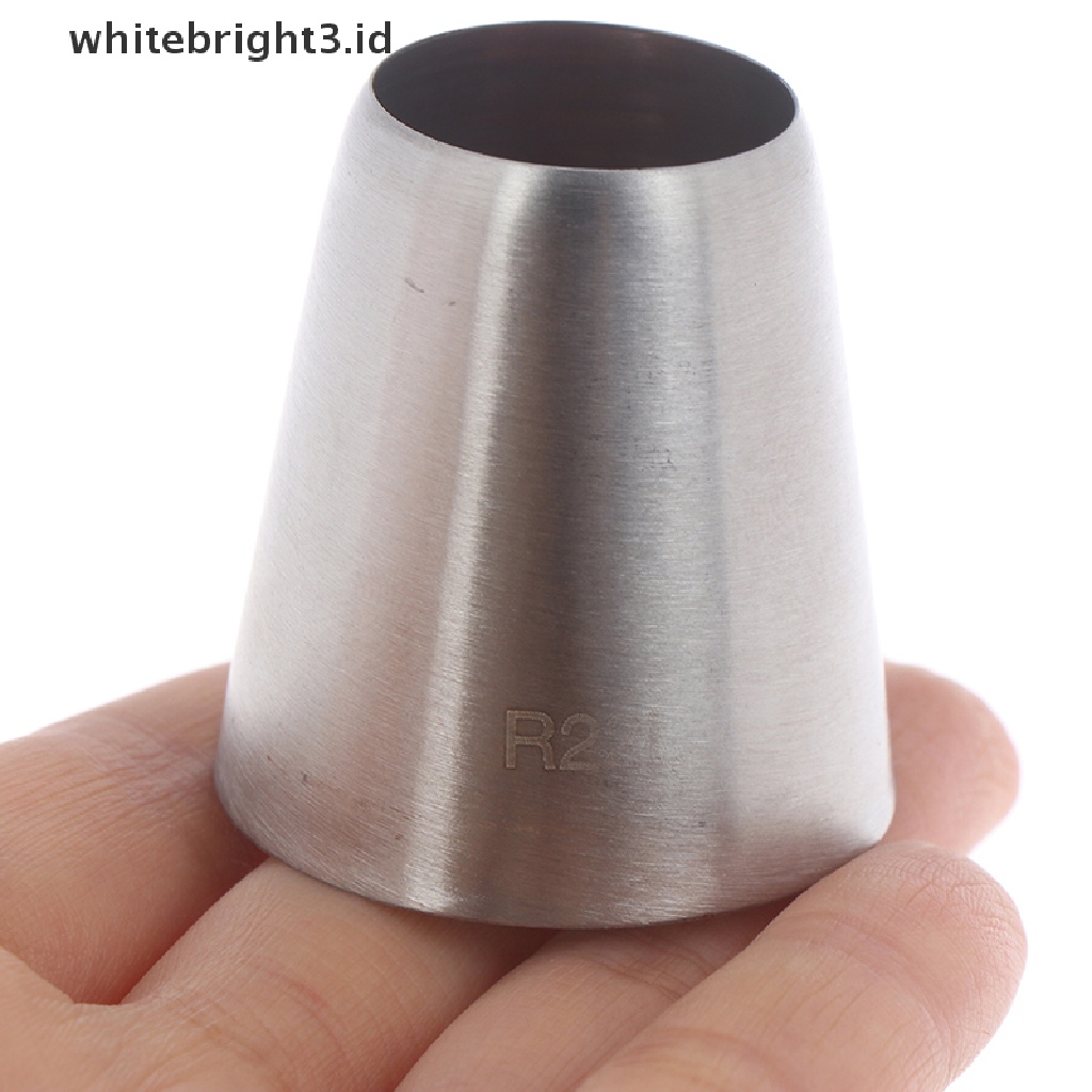 (whitebright3.id) R22l Spuit Piping Bulat Untuk Dekorasi Kue / Pastry