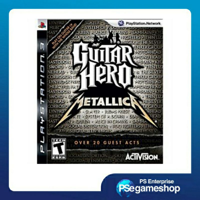 Ps3 - Guitar Hero Metallica ( new original )