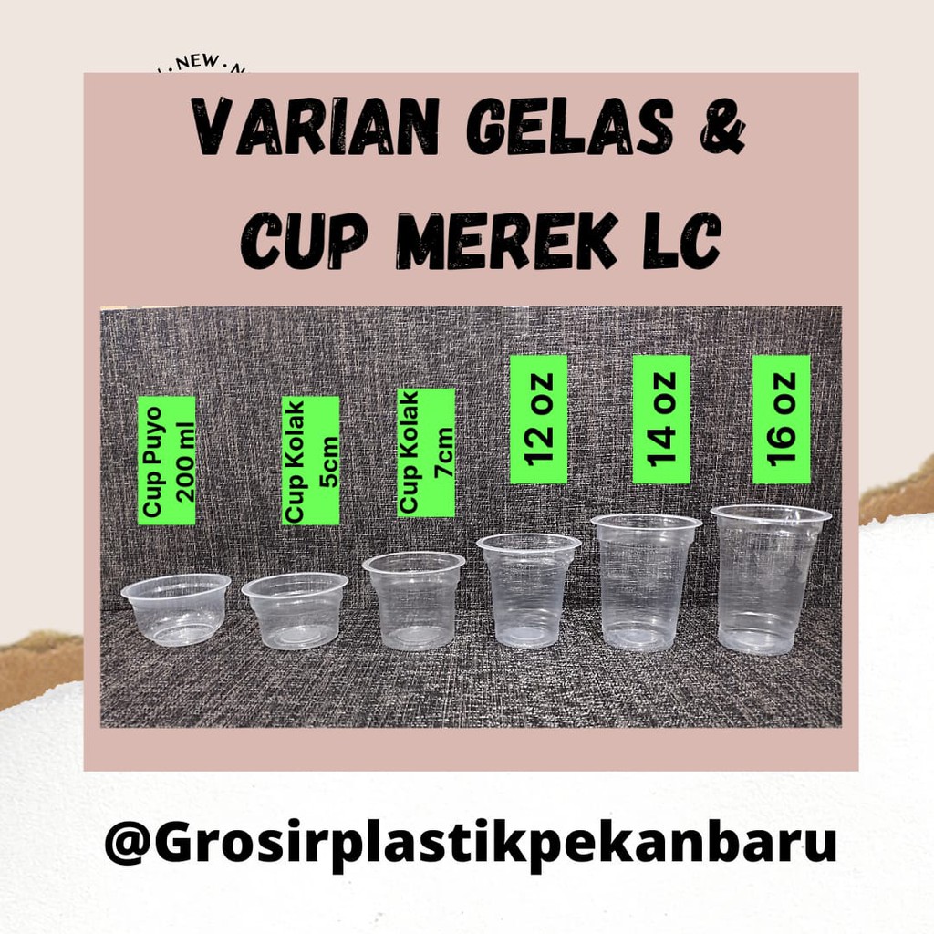

2Xbtygneal Sakha Snack ) ( Isi 50 Pcs ) Gelas Cup Merek Lc - Gelas Minuman - Gelas Lc - Gelas Jus -