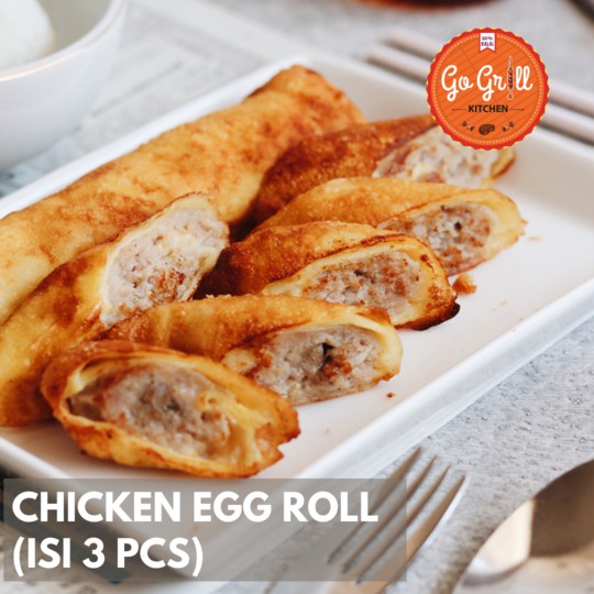 

Chicken Egg Roll No MSG (isi 3 Pcs)