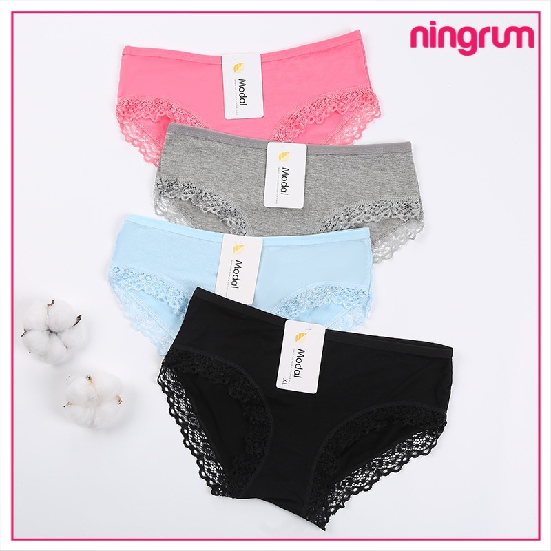 Ningrum Celana Dalam Renda Wanita Fashion Import - Celana Dalam Lusinan - Celana Dalam Import - 3014