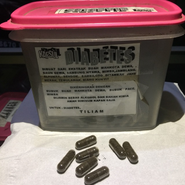 

Herbal Diabetes Kapsul Tiliam