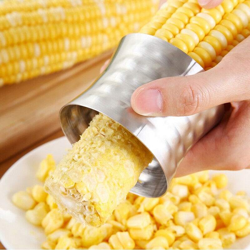 Alat Penggiling Jagung Manual Portable Bahan Stainless Steel Tahan Lama Untuk Dapur