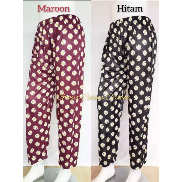 Celana Tidur Wanita motif Daisy