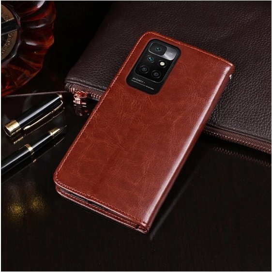 Redme 10 Flip Cover Wallet Leather Case