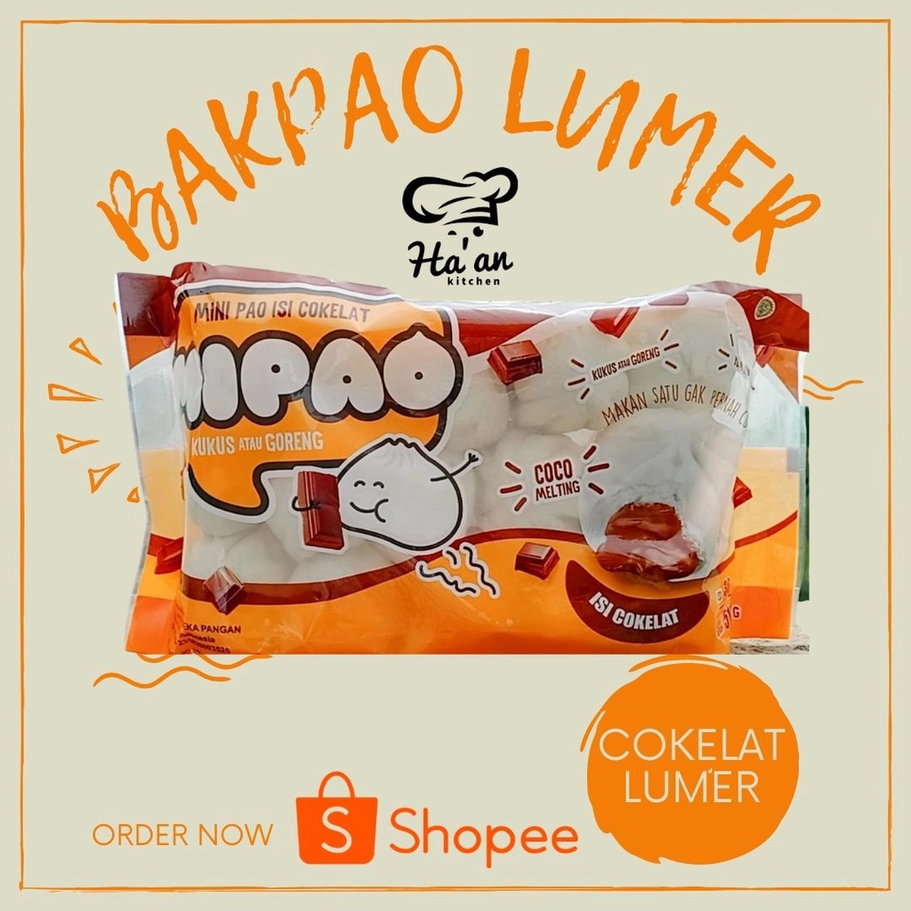 

PROMO!! BAKPAO COKELAT LUMER ISI 30
