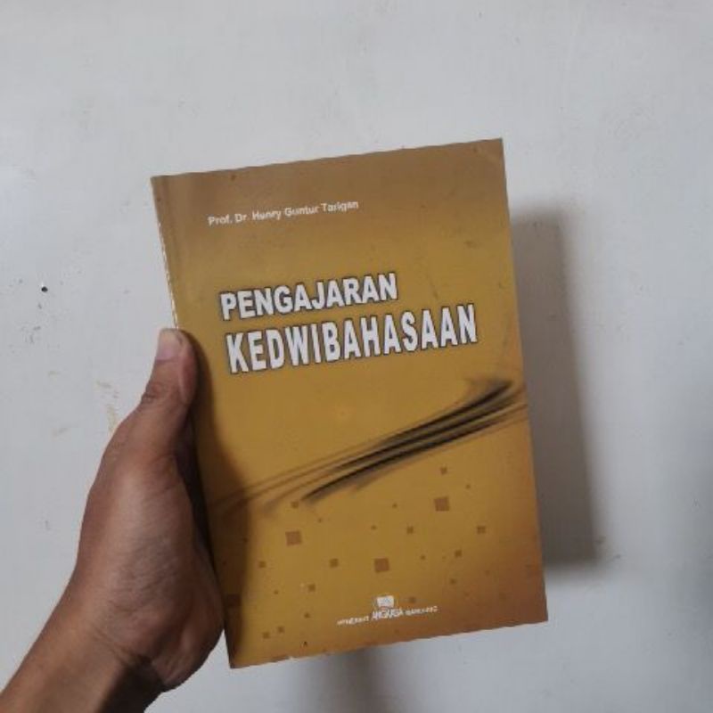 

Pengajaran kedwibahasaan Prof Henry guntur Tarigan Original