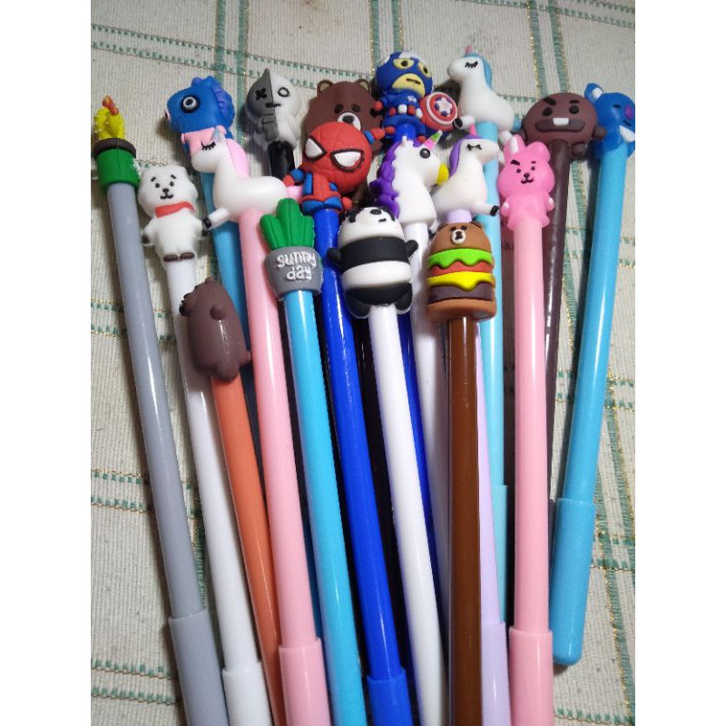

Pulpen karkter lucu (3 pcs)