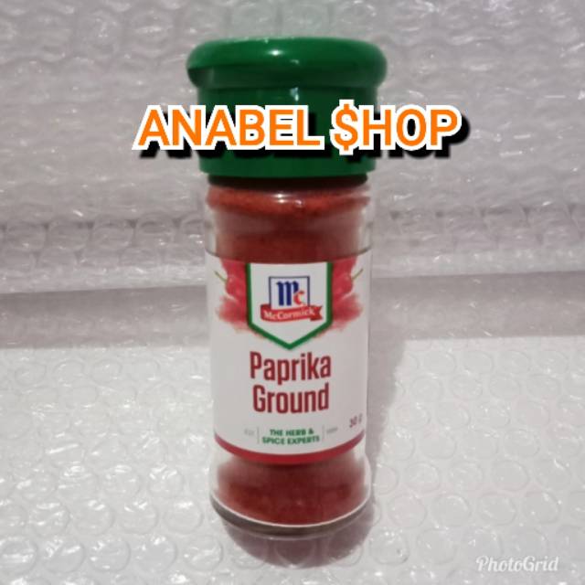 

McCormick Paprika Ground Mc Cormick Paprika Bubuk Powder Bumbu Tabur