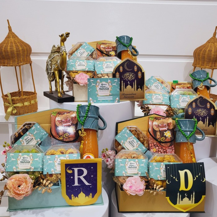 

Paket box hampers lebaran parcel idul fitri ramadhan kue kering 181