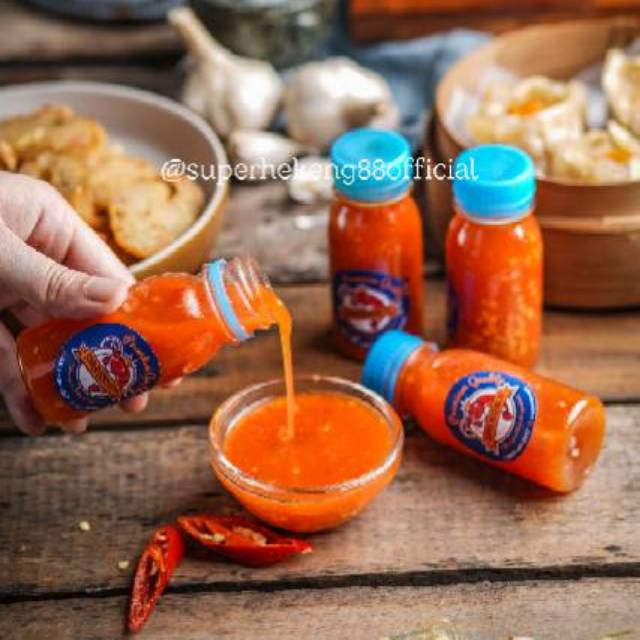 

Sambal cocol hekeng pedes asam manis