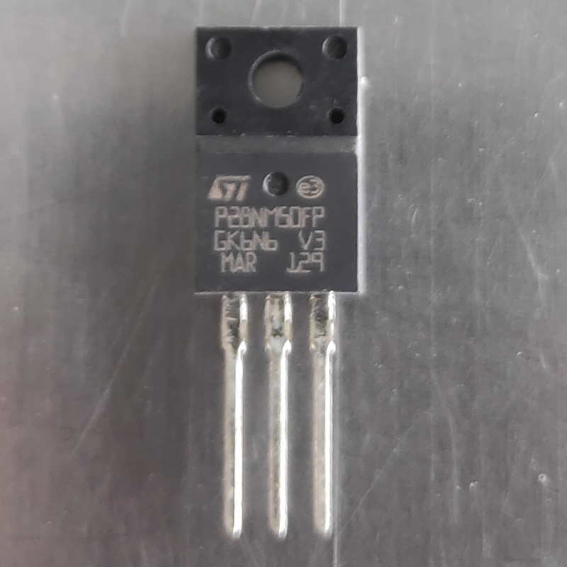 TRANSISTOR P28NM50FP TR P28NM50 P28NM50N STF28NM50N 21A 500V TO-220FP TRANSISTOR POWER MOSFET
