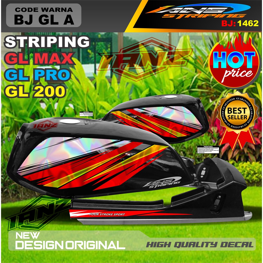 STIKER STRIPING GL 2000 HOLOGRAM / STRIPING GL PRO MAX VARIASI HOLOGRAM / STRIPING GL