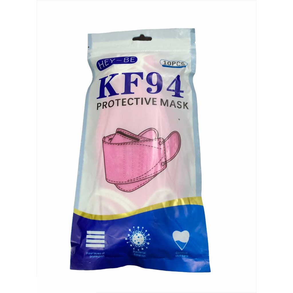 NEW - MASKER KF94 MASKER KF 94 MASKER KOREA 4PLY ISI 10pc sertifikat CE Bnpb