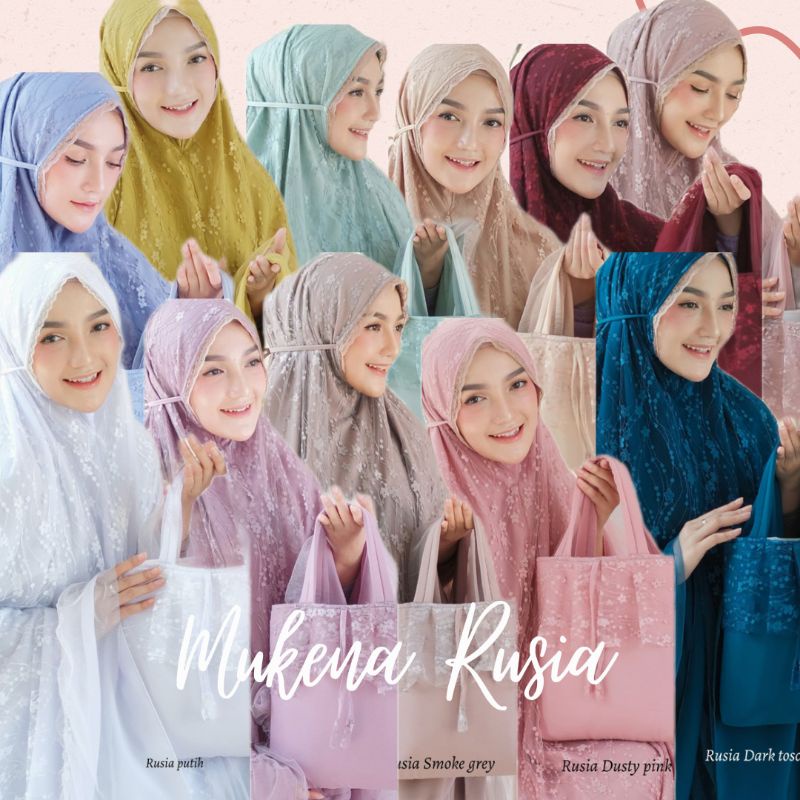 MUKENA RUSIA | MUKENA MEWAH | MUKENA JUMBO | MUKENA CANTIK TERBARU | MUKENA DEWASA | MUKENA RUSIA OR